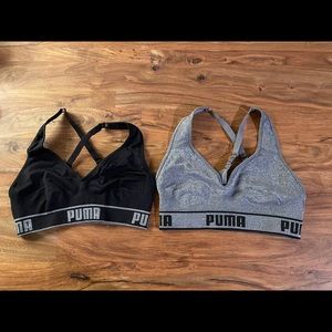 2 pack: PUMA seamless sports bra - Large